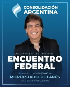 Flyer del encuentro que contará con un mensaje grabado de Dante Gebel.